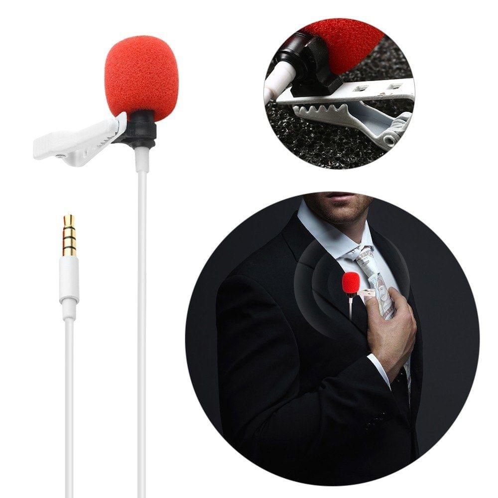 Professional Omni-directional Clip-on Lavalier Microphone