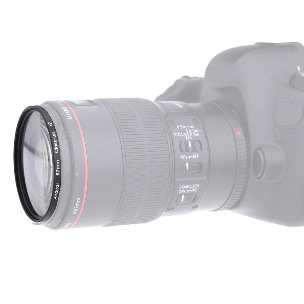 Andoer 52mm Macro Close-Up Filter Set +1 +2 +4 +10 with Pouch for Nikon D7200 D5200 D3200 D3100 Ca150n Sony Pentax DSLRs