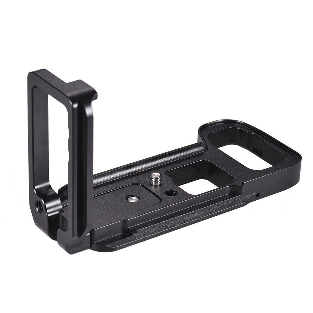 Andoer L Shape QR Quick Release Plate Camera Cage Accessory Bracket Aluminum Alloy for Sony A73/ A7R3/ A7M3/ A9