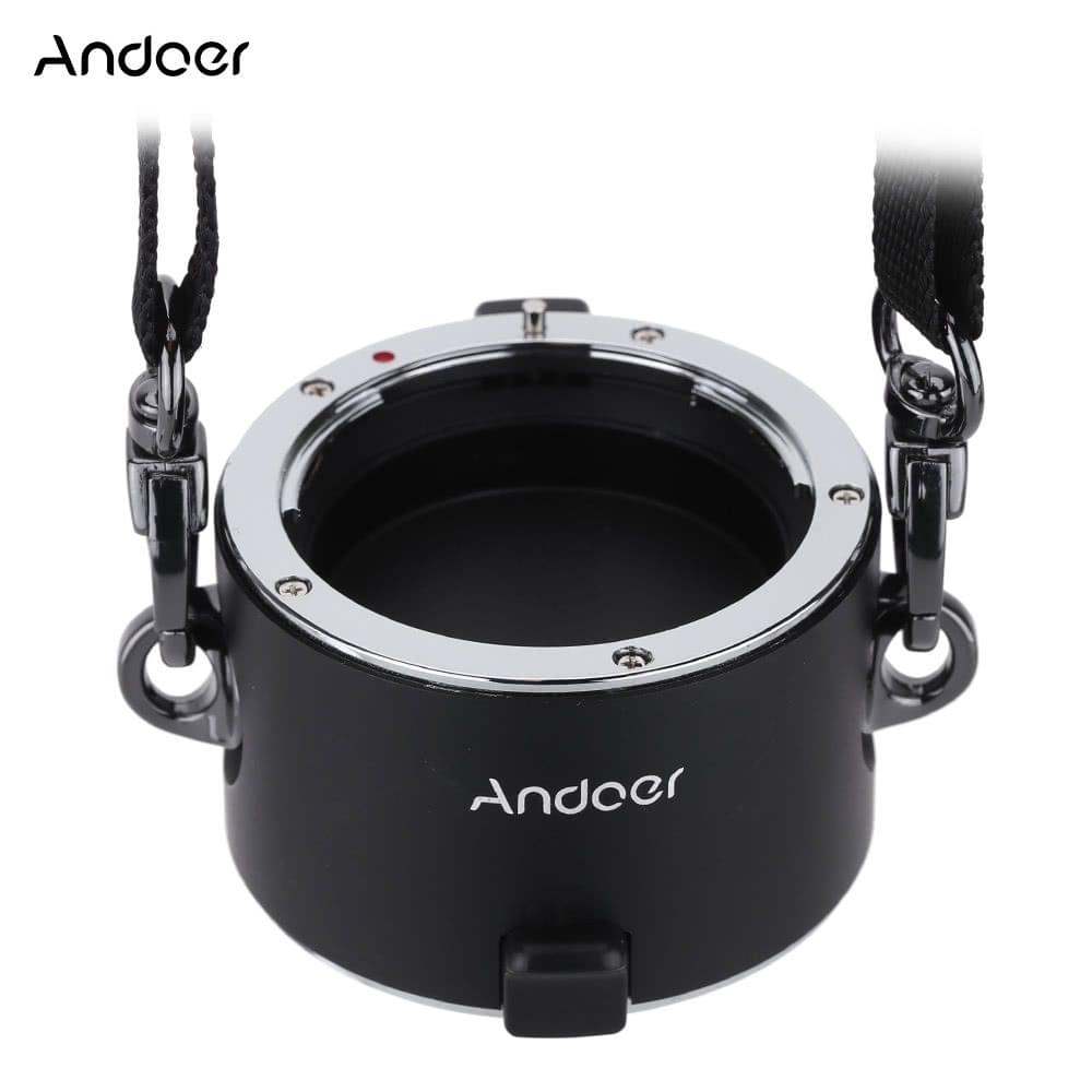 Andoer Stand-by Helper Quick Changing Tool Fast Lens Changing Equipment Double Dual Lens Holder with Strap Lanyard for Nikkor Sigma Tamron Zeiss Tokina F-Mount Lens