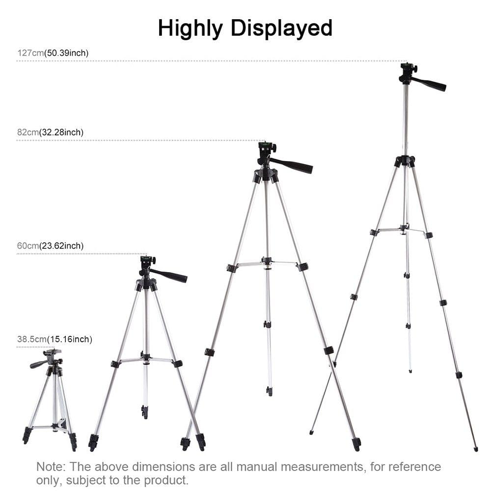 PULUZ LEDs Video Ring Light with Telescopic Light Stand