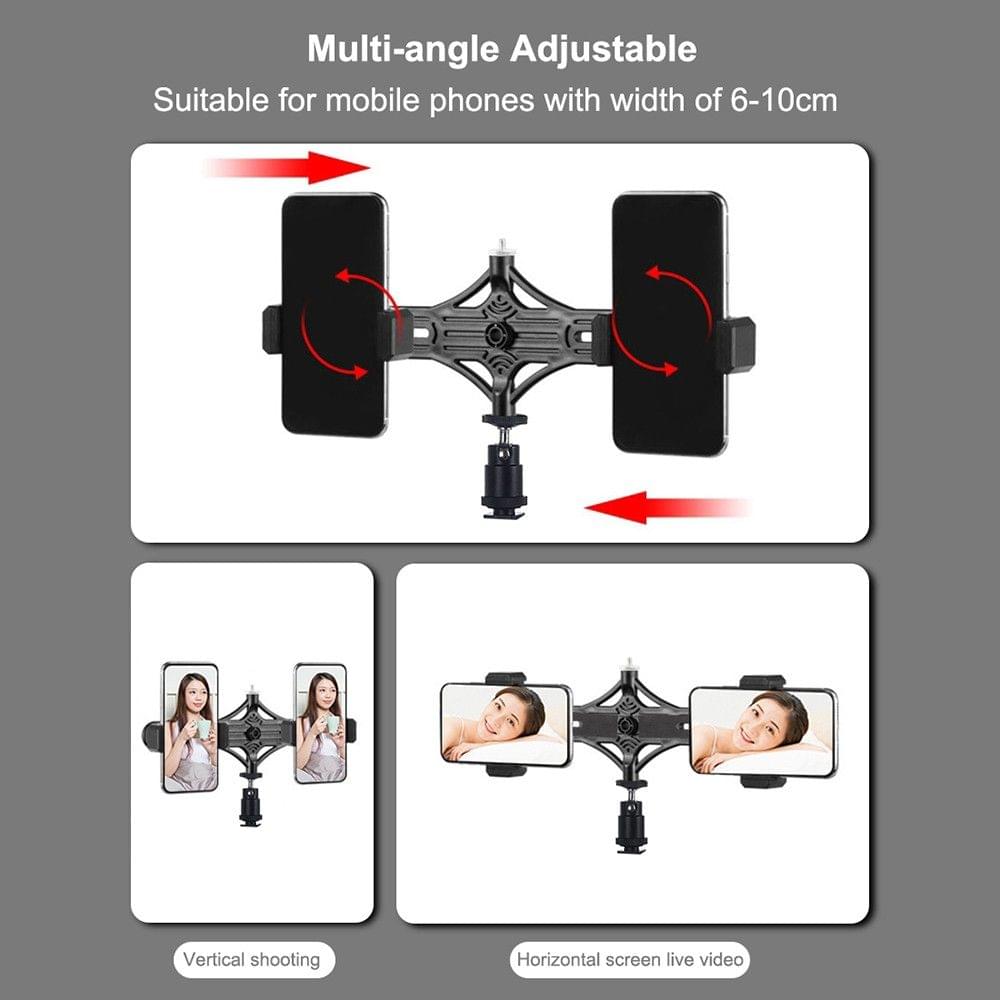 PULUZ LEDs Video Ring Light with Telescopic Light Stand