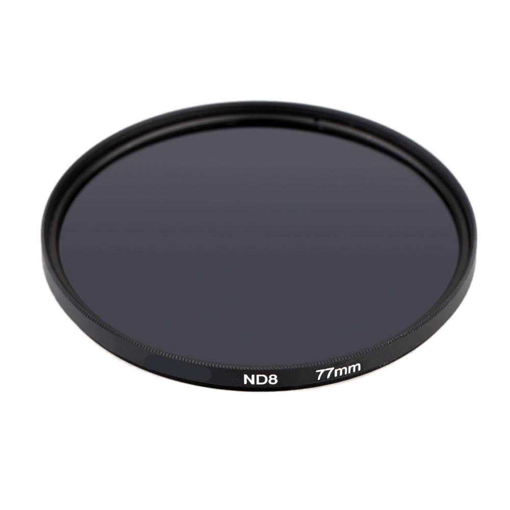 77mm UV+CPL+ND8 Circular Filter Kit Circular Polarizer Filter ND8 Neutral Density Filter with Bag for Nikon Ca150n Pentax Sony DSLR Camera