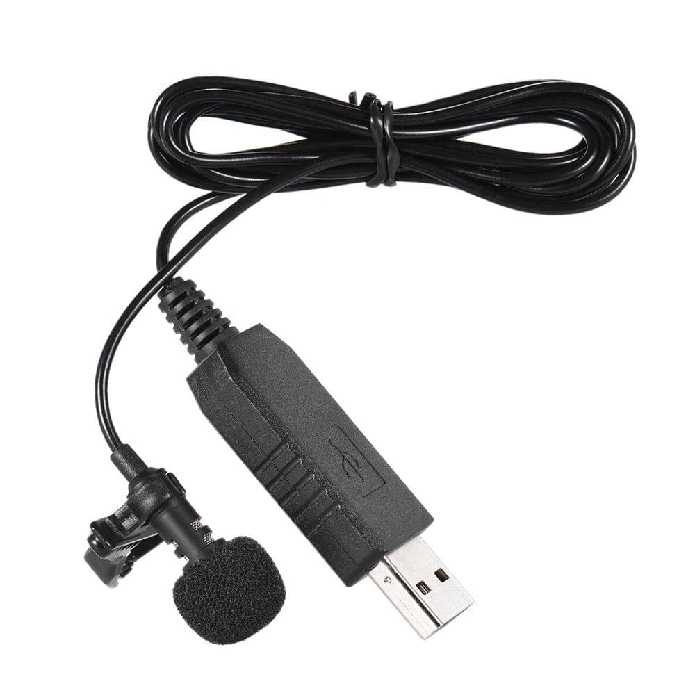 Andoer 150cm Portable Mini Clip-on Omni-Directional Stereo USB Mic Microphone for PC Computer