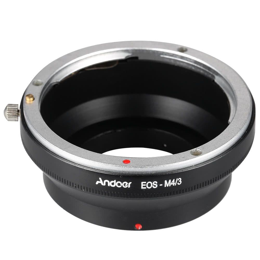 Andoer EOS-M4/3 Adapter Ring Lens Mount for Ca150n EOS Lens to Fit for Panasonic Olympus Micro M4/3  Mount Camera Body