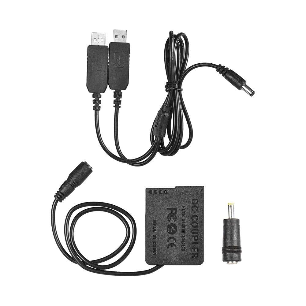 Andoer DMW-DCC8 DC Coupler USB Power Adapter