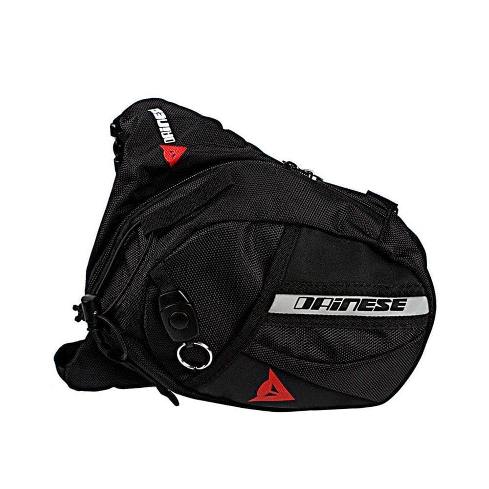 Men Outdoor Portable Waist Belt Bag Drop Leg Bag Black Nylon Travel Bike Cycle Mountain Camping Camera Zipper Waist Pack