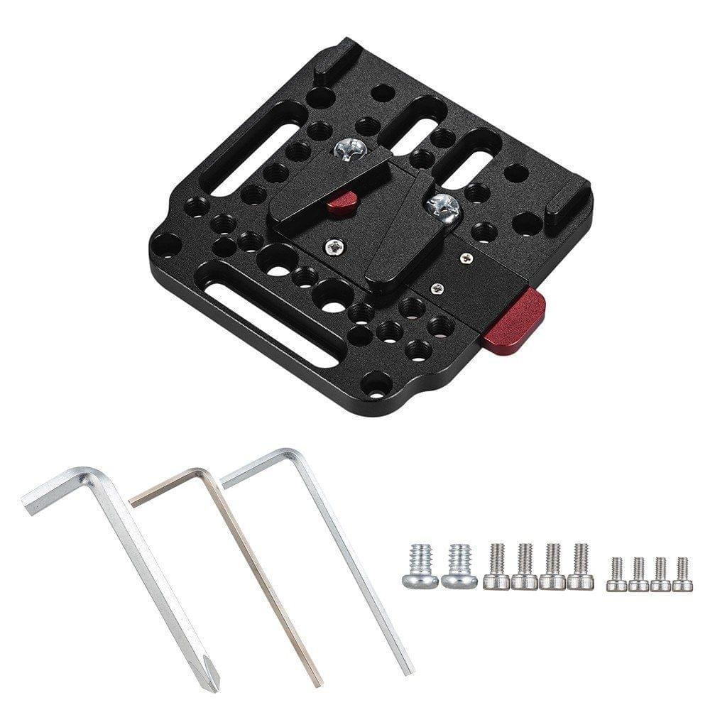 V-Lock Assembly Kit Female V-Dock Male V-Lock Quick Release Plate for V-Mount Battery