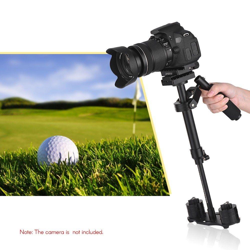 Andoer Professional Handheld Camera Gimbal Stabilizer with Quick Release Plate 1/4 Inch Screw for DSLR DV Video Cameras Camcorders GoPro Max. Load Capacity 1.5KG