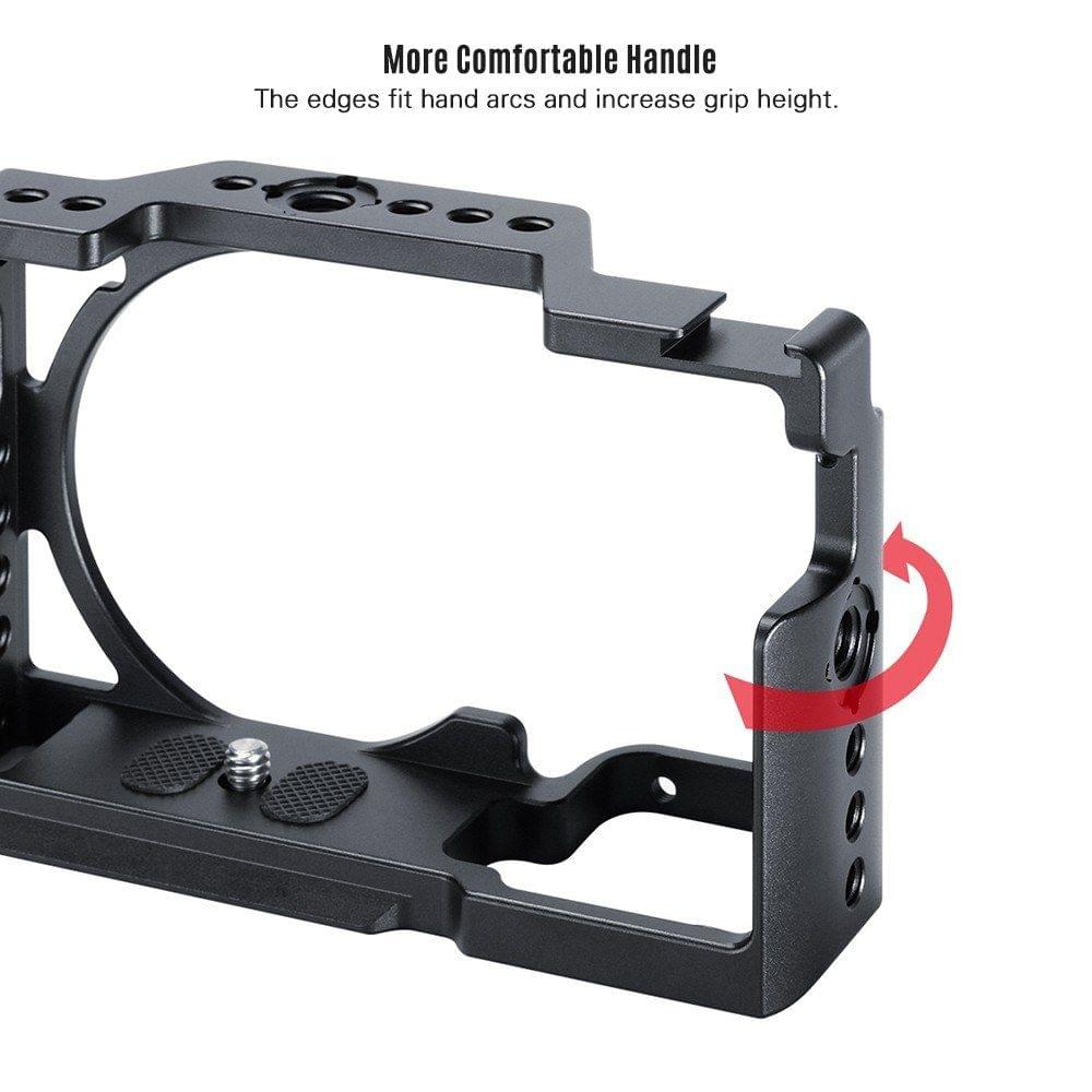 UURIG R008 Aluminum Alloy Camera Cage Stabilizer Special Vlog Housing Cage