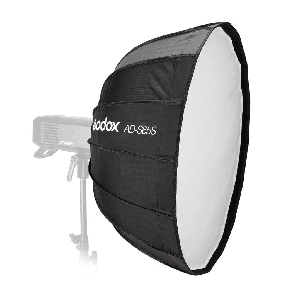 Godox AD-S65S 65cm/ 25.6in Portable Deep Parabolic Softbox Umbrella Godox Mount