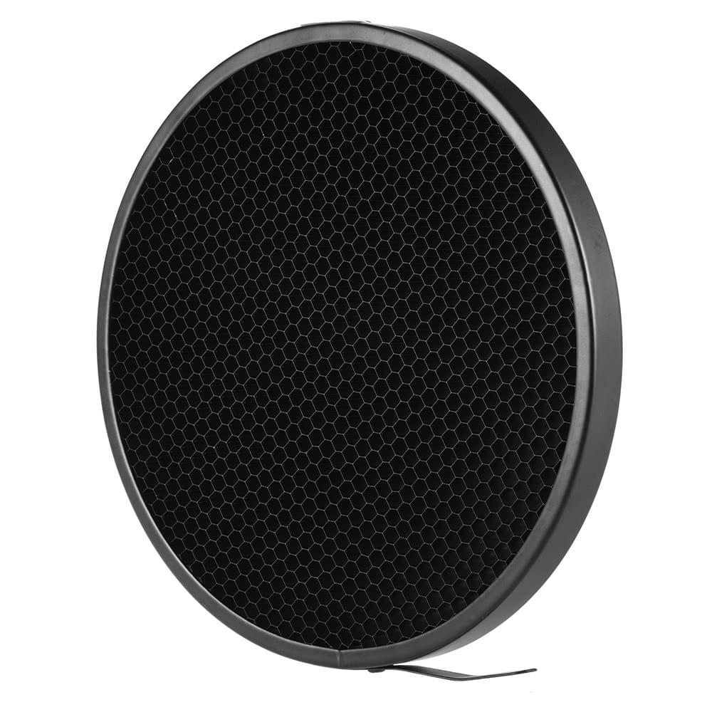Photo Studio 16.8cm 40 Degree Honeycomb Grid for 7" Standard Reflector Diffuser Lamp Shade Dish