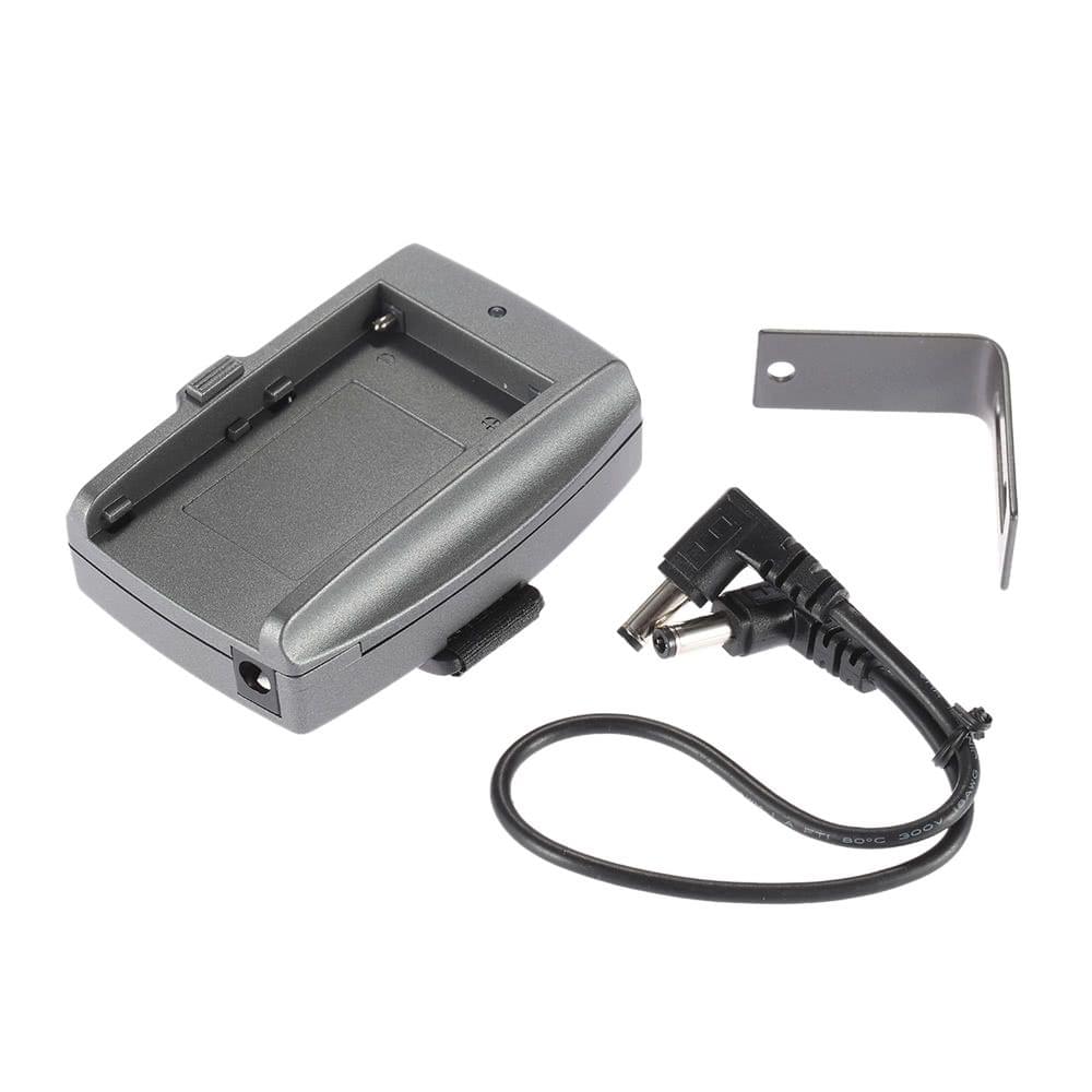 Battery Adapter Plate Base for Sony NP-F 970 F750 F550 Battery with DC cable
