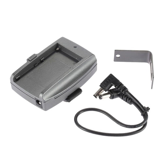 Battery Adapter Plate Base for Sony NP-F 970 F750 F550 Battery with DC cable