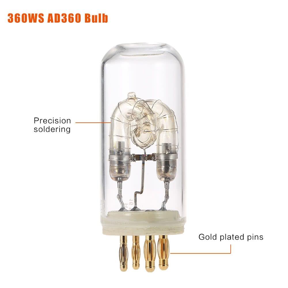 FT-AD360 360WS Replacement Flash Bare Tube Bulb for Godox WITSTRO AD360