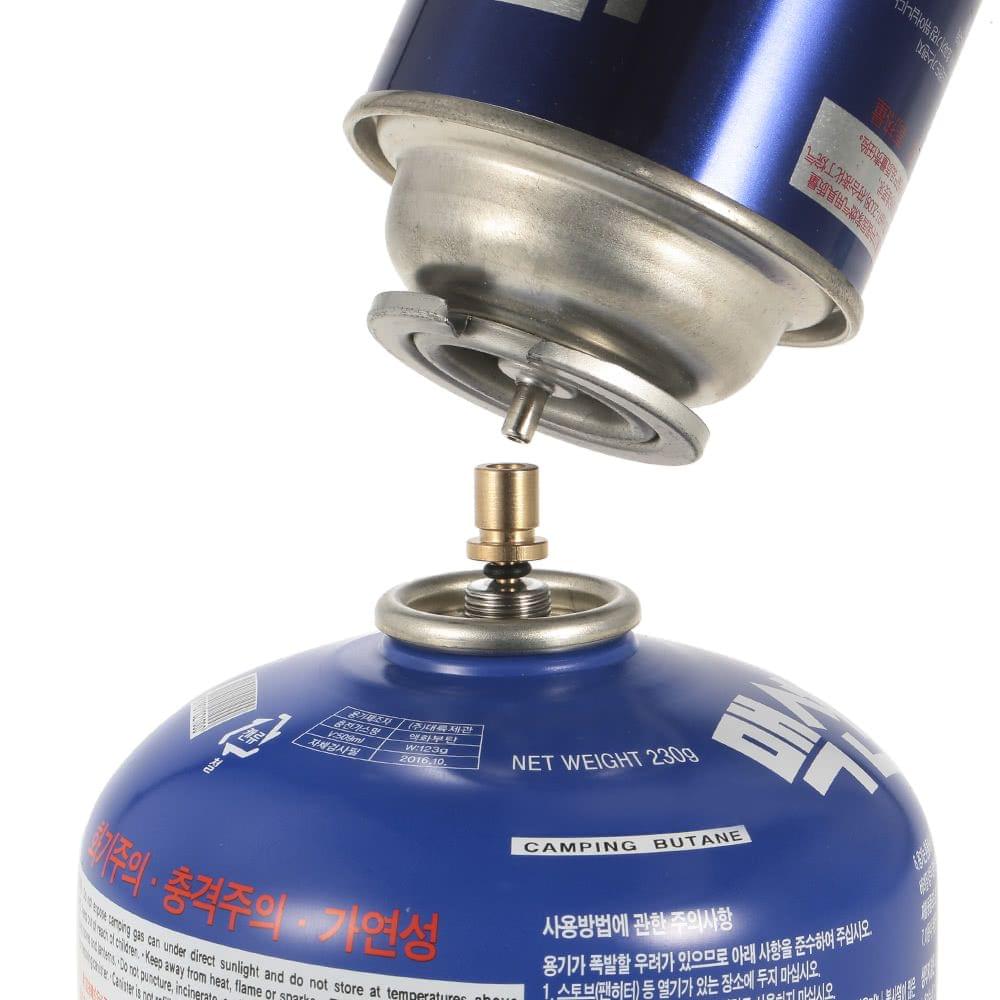 Cartridge Gas Refill Adapter Nozzle Bottle Type Butane Gas Cartridge / Canister refill Gas for Screw Type Lindal Valve Canister