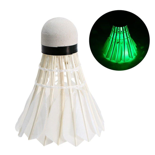 3Pcs LED Badminton Shuttlecocks Duck Feather