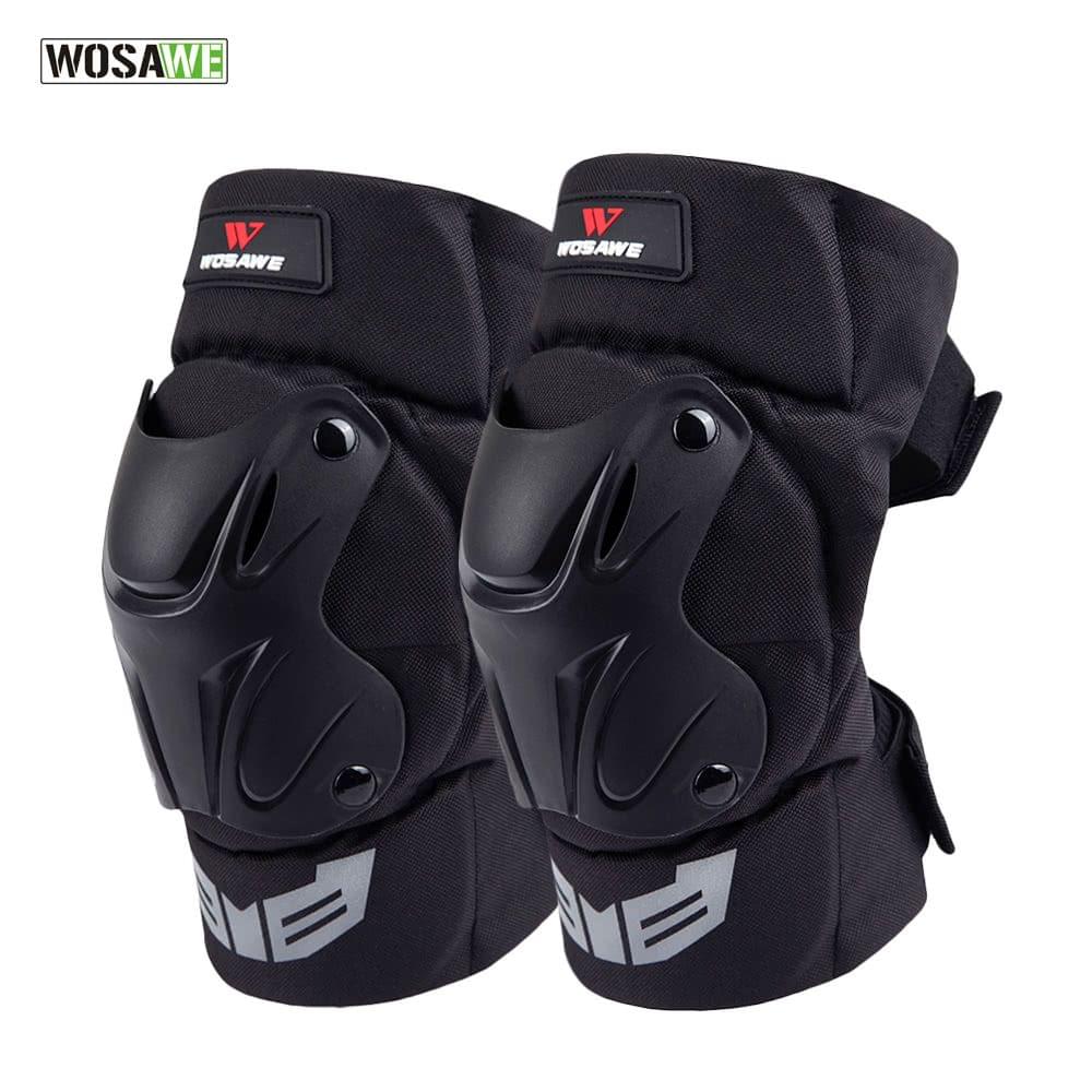 1 Pair Cycling Knee Brace Bicycle MTB Bike Motorcycle Riding Knee Support Protective Pads Guards Outdoor Sports Cycling Knee Protector Gear