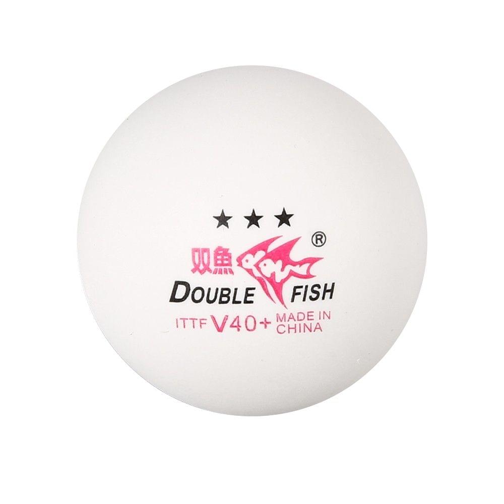 Double Fish 3 Star V40+ Table Tennis Balls Seamed ABS Ping Pong Balls Pack of 10