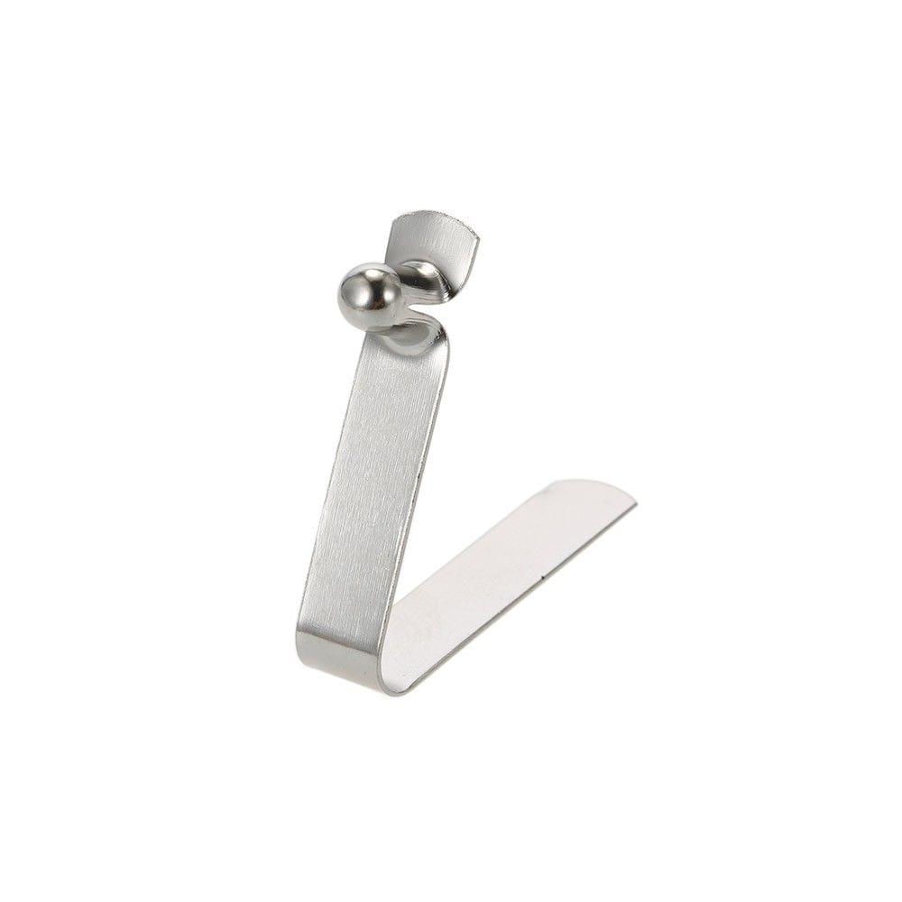 6pcs Kayak Paddle Spring Clips Tent Pole Clips Push Button Spring Snap Clip Locking Tube Pin