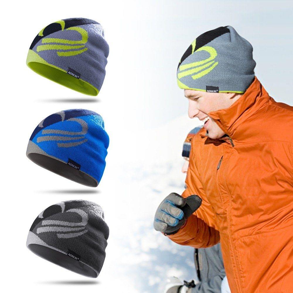 Knitted Sports Windproof Running Beanie Hat