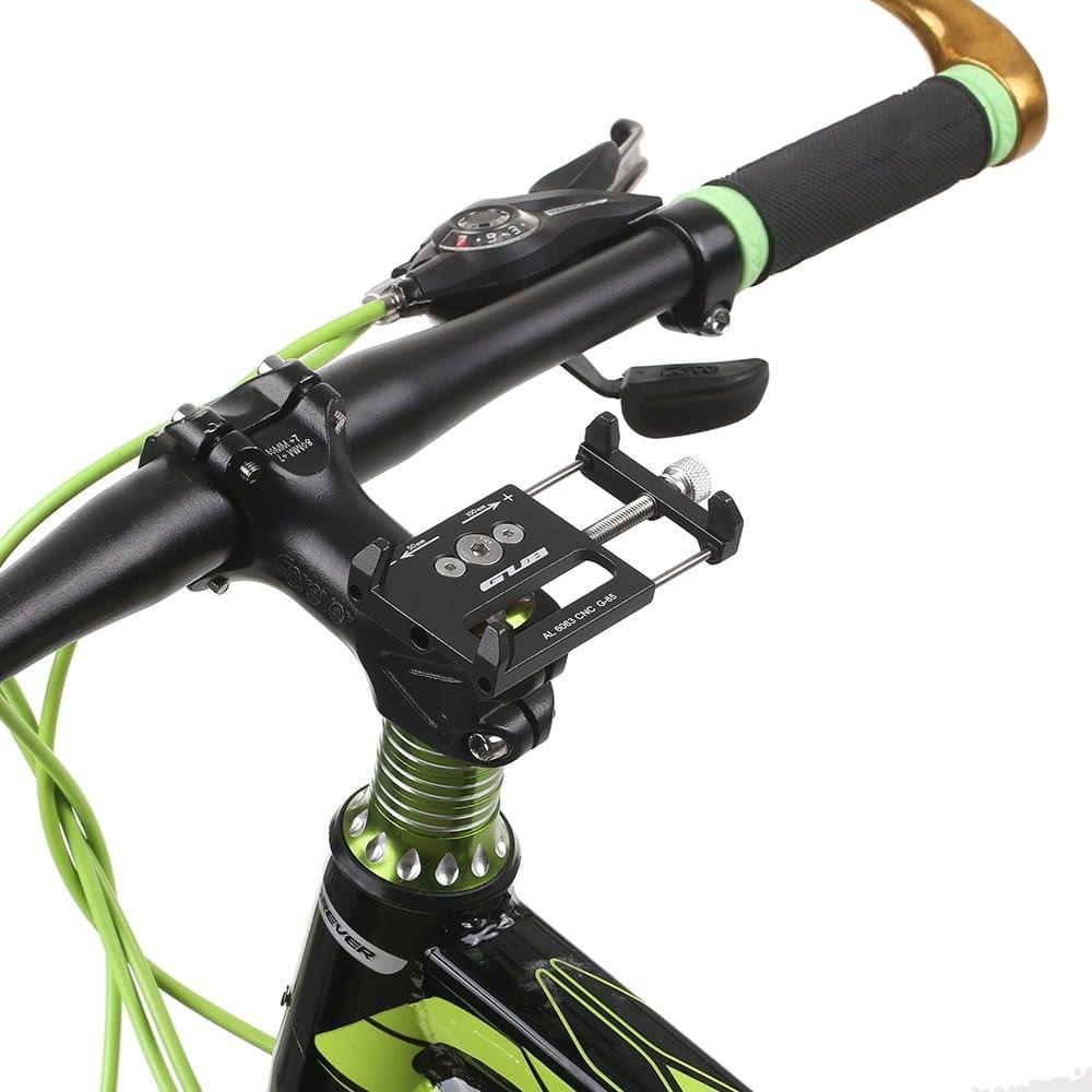 Mountian Bike Phone Mount Universal Adjustable Bicycle Cell Phone GPS Mount Holder Bracket Cradle Clamp