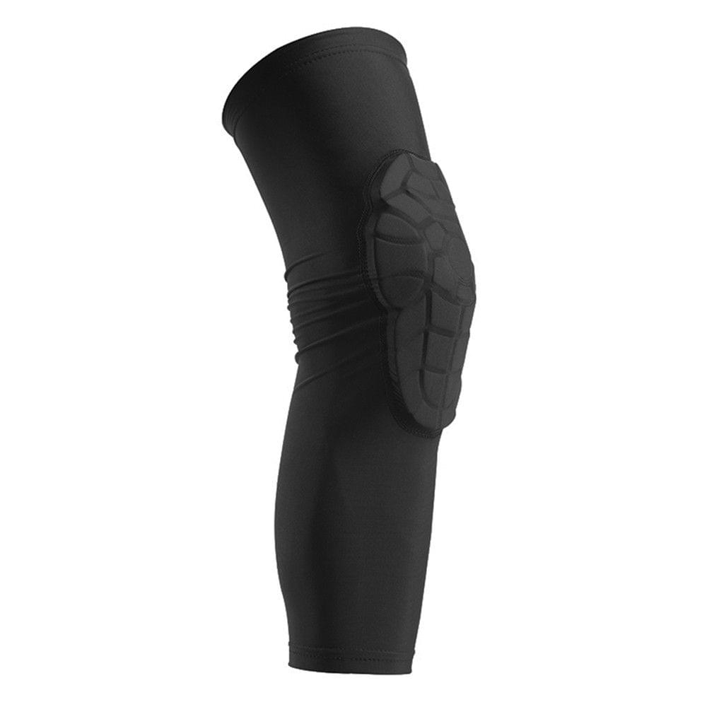 Kids Compression Leg Sleeves Anti-Slip Leg Sleeves with Protective Knee Pads for Basketball Volleyball Skating