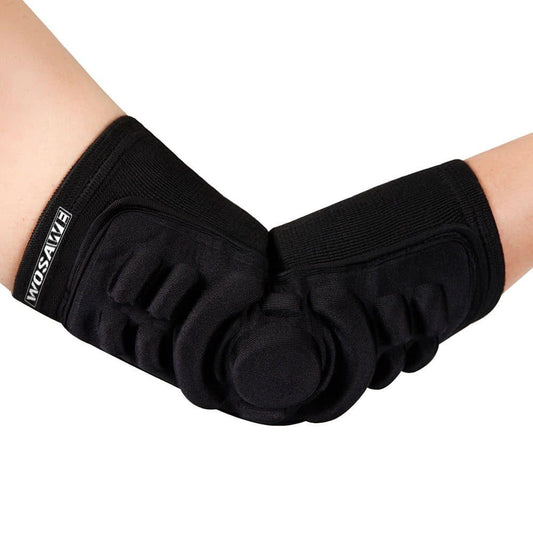 Wosawe Elastic Gym Sport Basketball Arm Sleeve Elbow Support Pads Elbow Protector Guard Sport Safety
