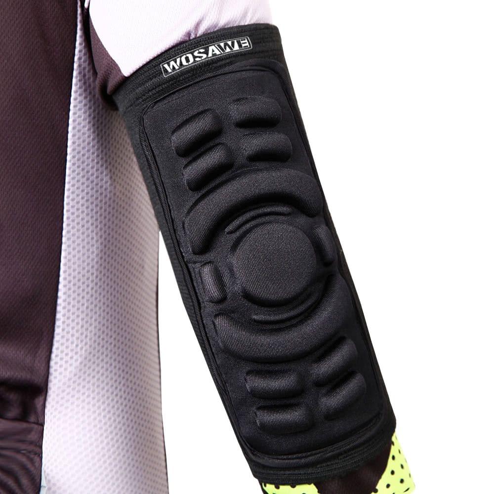 Wosawe Elastic Gym Sport Basketball Arm Sleeve Elbow Support Pads Elbow Protector Guard Sport Safety