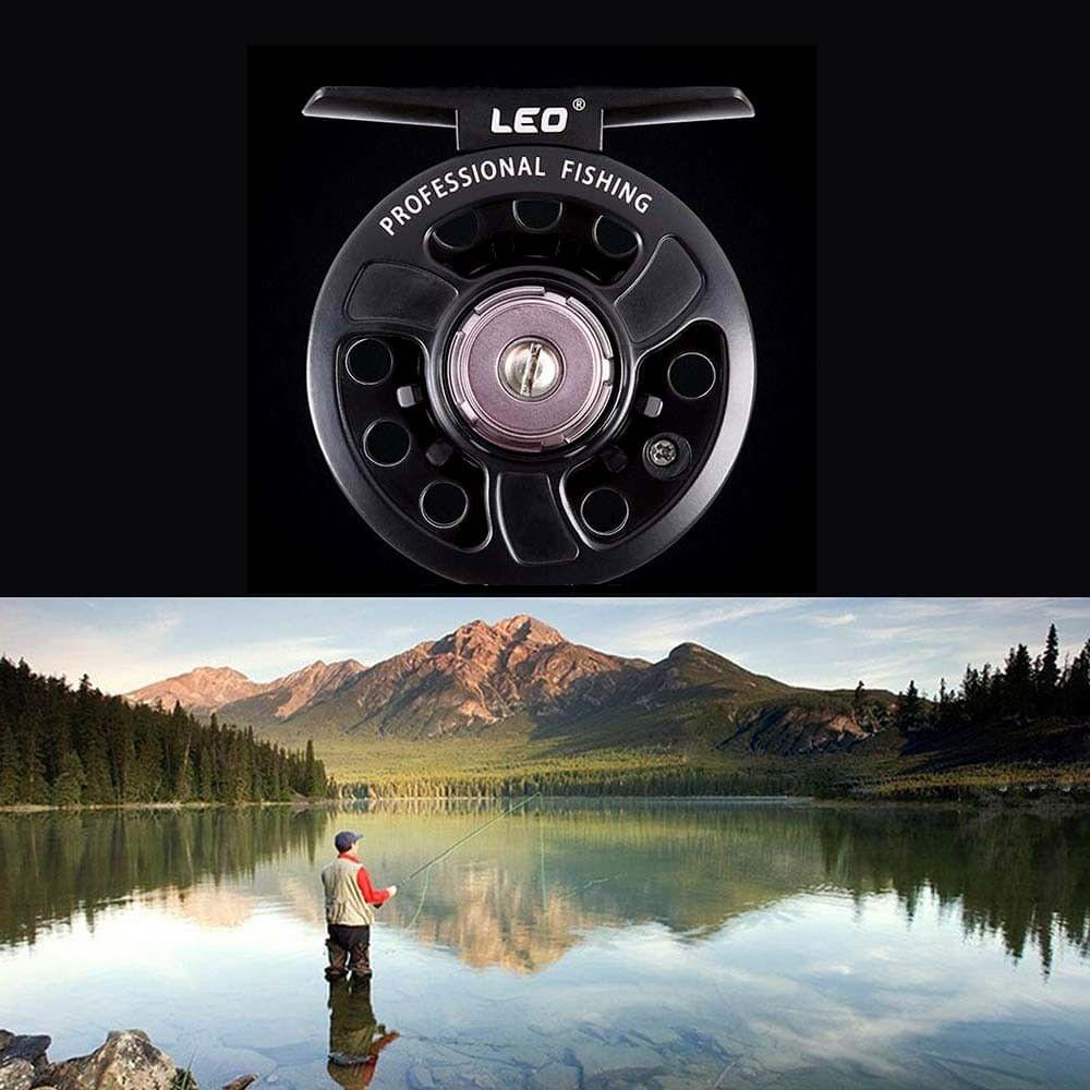 3BB Ball Bearing Full Metal Fly Fish Reel Former Rafting Ice Fishing Vessel Wheel Left/Right Interchangeable