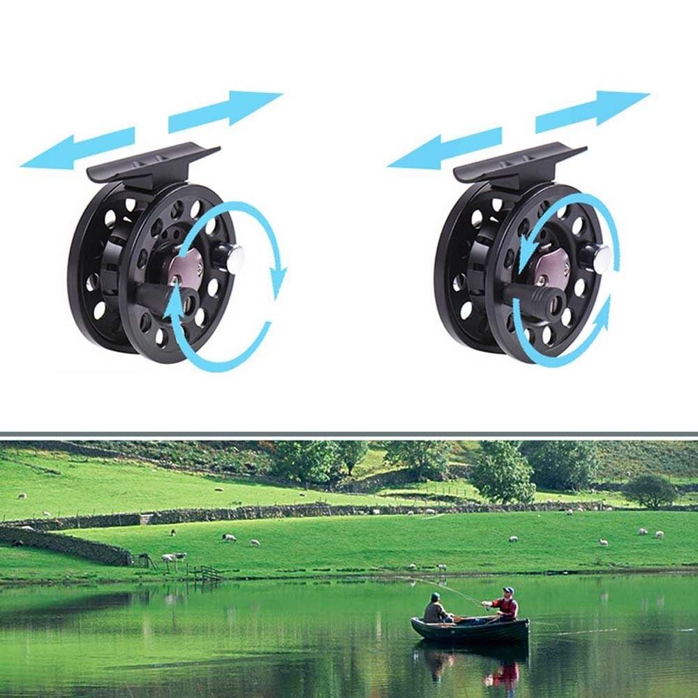 3BB Ball Bearing Full Metal Fly Fish Reel Former Rafting Ice Fishing Vessel Wheel Left/Right Interchangeable