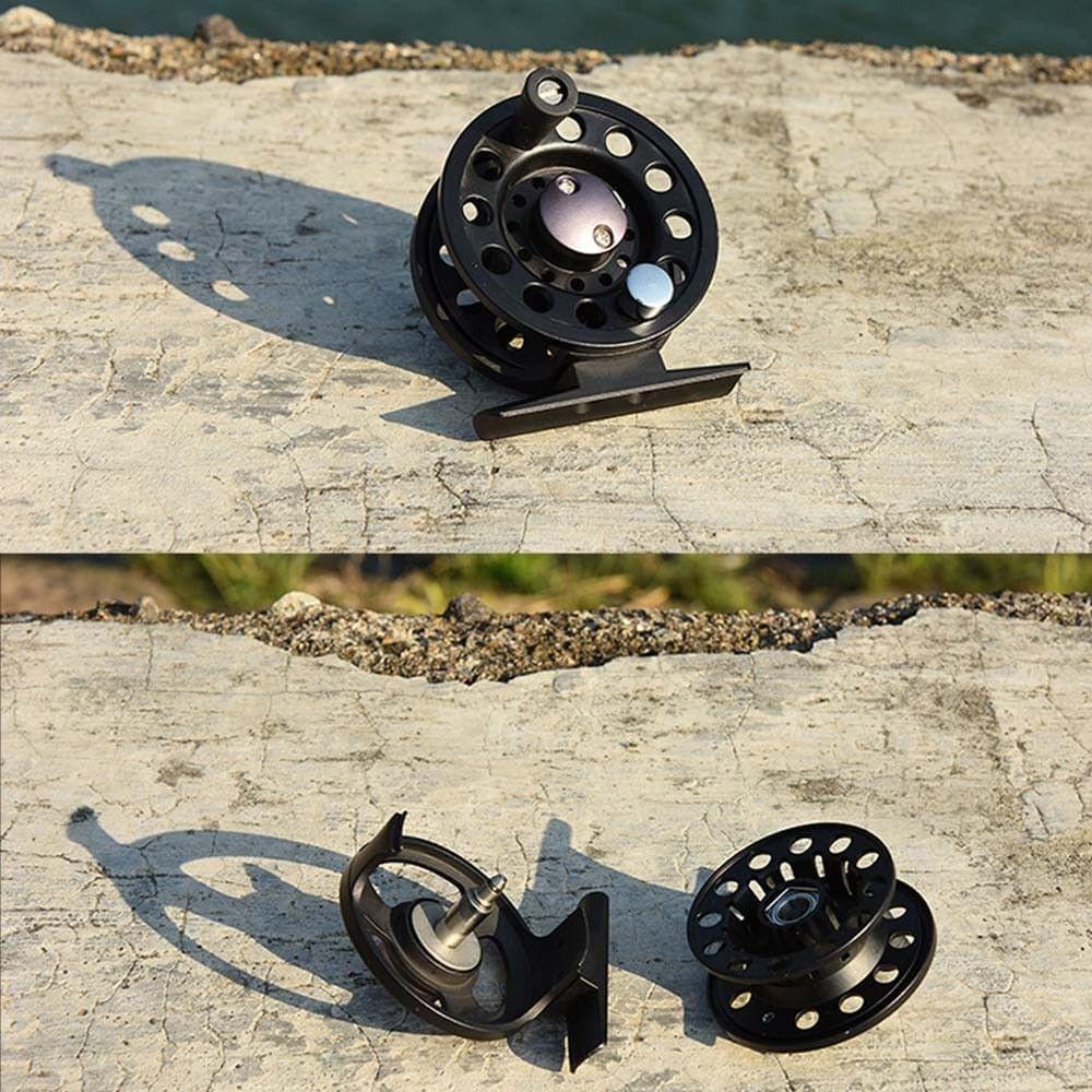 3BB Ball Bearing Full Metal Fly Fish Reel Former Rafting Ice Fishing Vessel Wheel Left/Right Interchangeable