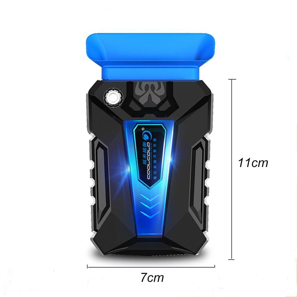 Cool cold Portable Low Noise Silent USB Air Extracting Laptop Notebook Cooler Cooling Fan Radiator with Vacuum Fan Four Sleeves for Gaming Daily Use