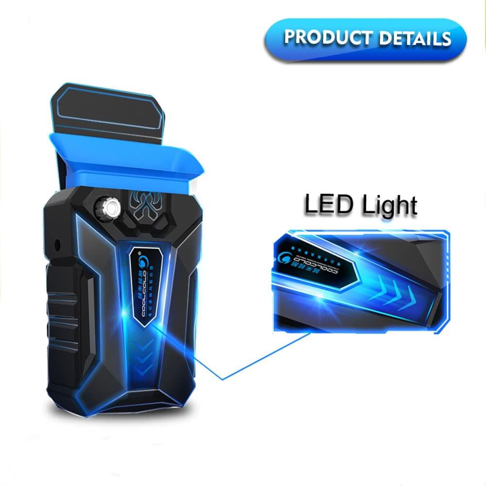 Cool cold Portable Low Noise Silent USB Air Extracting Laptop Notebook Cooler Cooling Fan Radiator with Vacuum Fan Four Sleeves for Gaming Daily Use