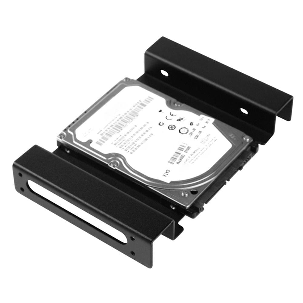 Aluminum Internal Hard Disk Mounting Bracket 5.25 inch to 2.5 or 3.5 inch Mounting Kit
