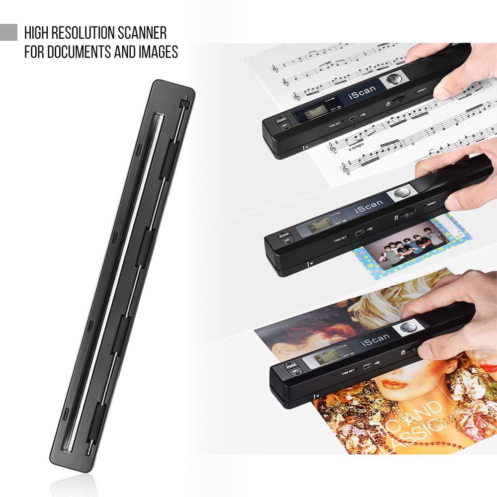 Portable Wireless A4 Size Document & Images Scanner