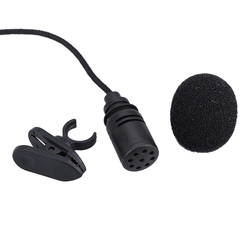 Mini Portable Clip-on Lapel Lavalier Hands-free 3.5mm Jack Condenser Microphone Mic for Computer PC Laptop Loundspeaker