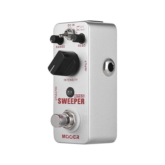MOOER SWEEPER Bass Guitar Filter Effect Pedal True Bypass Full Metal Shell