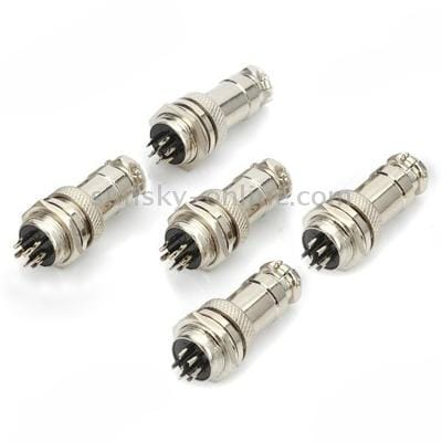 DIY 16mm 7-Pin GX16 Aviation Plug Socket Connector