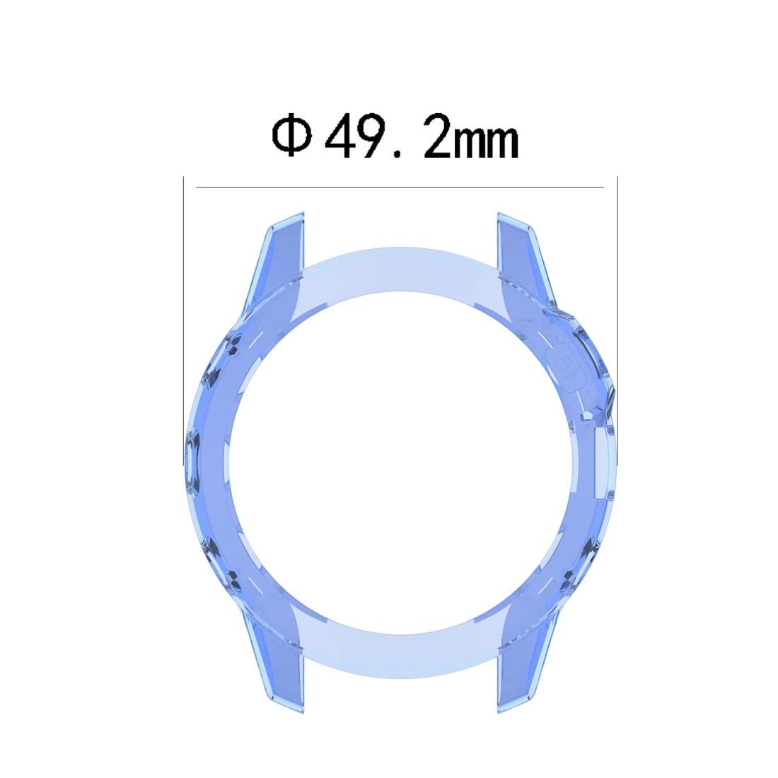 For Garmin Fenix 6 / 6 Pro Smart Watch Half Coverage TPU Protective Case (Transparent)
