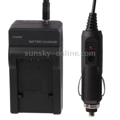 Digital Camera Battery Car Charger for JVC VG121UT (Black)