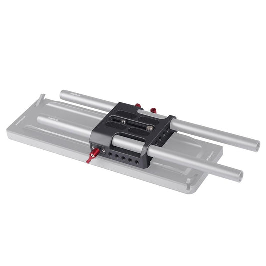 WARAXE 2640 Bridge Quick Release Plate with 15mm Rod Clamp (Grey)