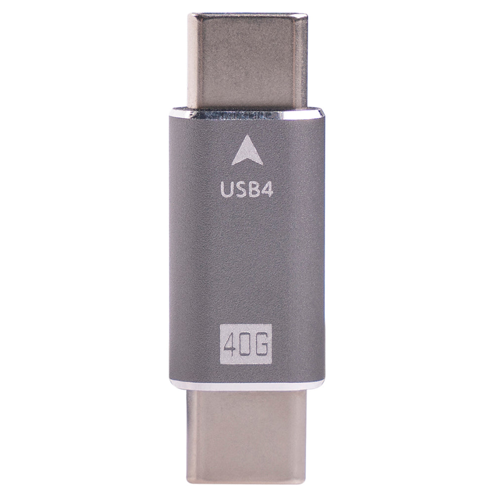 3705-13 40Gbps USB 4.0 Type-C Adapter USB C Male to Male Data Sync Converter Extension Cable Connector for MacBook Pro Air Dell Thunderbolt