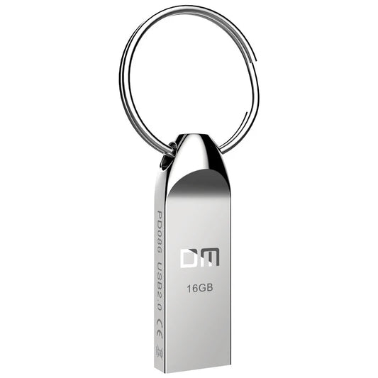 DM PD086 USB 2.0 16GB Portable USB Flash Drive Zinc Alloy Computer Laptop U-disk