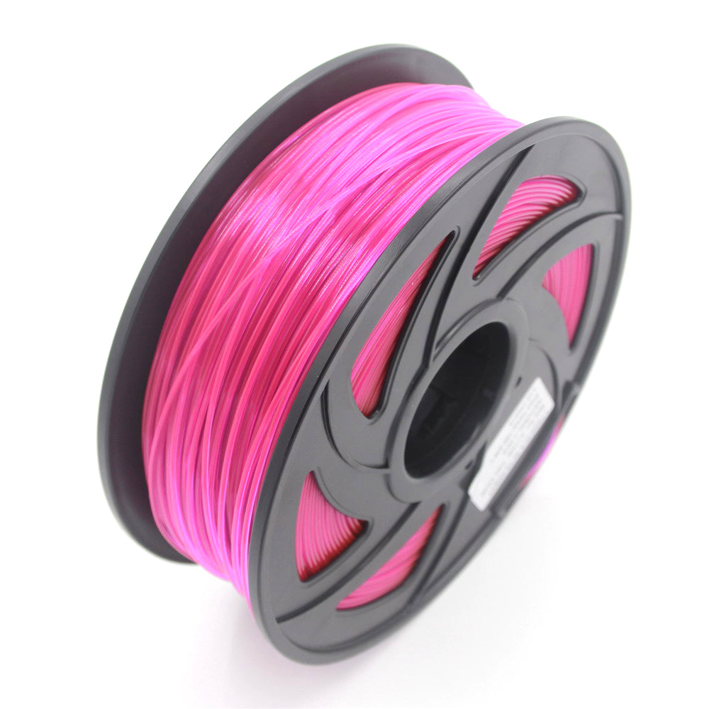 PETG Filament 1.75mm PETG 3D Printer Filament 330m Length 3D Printing Accessories for 3D Printers - Transparent Pink