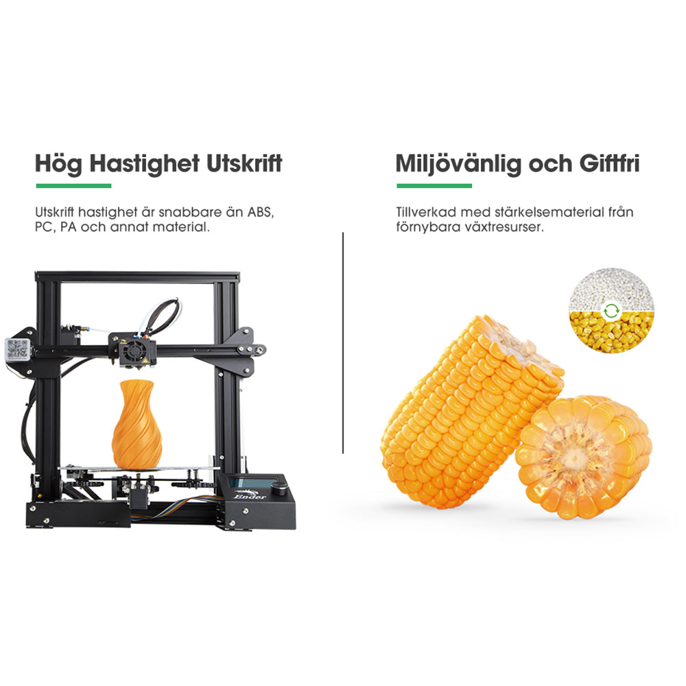 PETG Filament 1.75mm PETG 3D Printer Filament 330m Length 3D Printing Accessories for 3D Printers - Wood Color