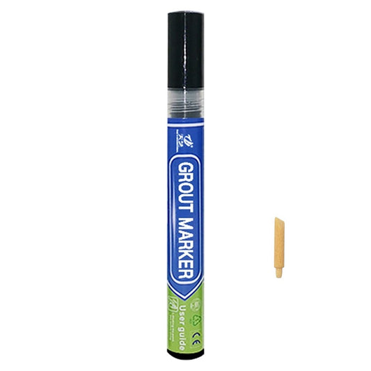 Tianyi Tile Marker Grout Pen Wall Seam Pen for Tiles Floor Bathroom Decontamination Seam Repair Tool - Black