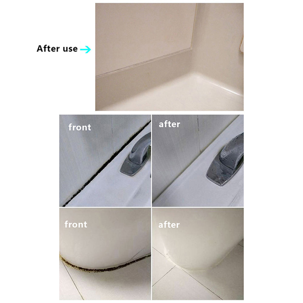 Tianyi Tile Marker Grout Pen Wall Seam Pen for Tiles Floor Bathroom Decontamination Seam Repair Tool - Black