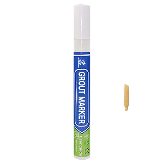Tianyi Tile Marker Grout Pen Wall Seam Pen for Tiles Floor Bathroom Decontamination Seam Repair Tool - White
