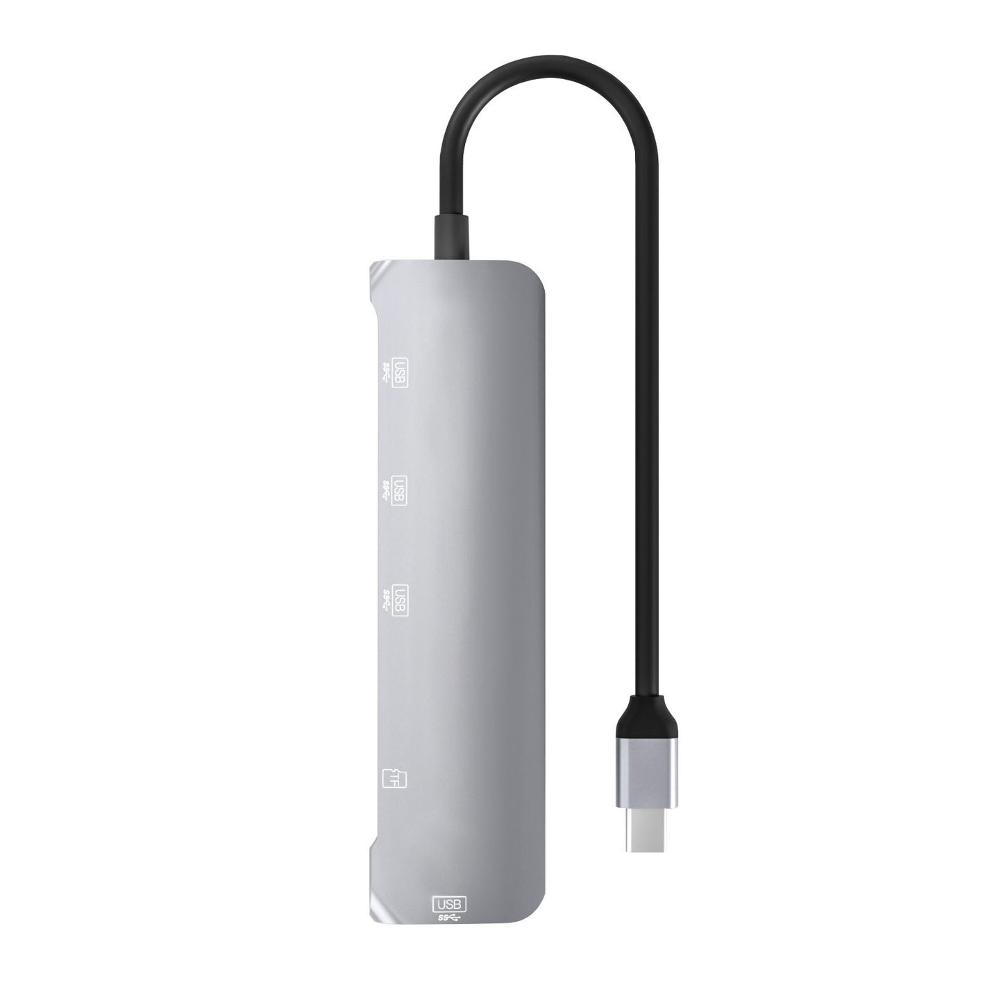 NK-3043 6 in 1 Type-C Hub USB 3.0 Docking Station TF Card Reader for iPad Pro MacBook Air Pro
